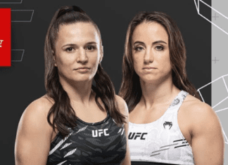 Walka wieczoru UFC on ESPN 68 odwołana na chwilę przez jej planowanym rozpoczęciem Barber i Blanchfield