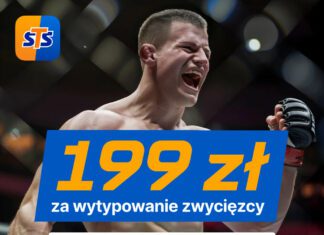 199 PLN za wytypowanie dowolnego zwycięzcy sobotniego UFC z walkami Błachowicza i Tybury!