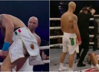 Przerażający, brutalny nokaut w ringu BKFC na gali w Manchesterze (WIDEO)