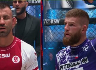 Szymon Karolczyk zwyciężył z Bartłomiejem Koperą przez niejednogłośną decyzję na gali XTB KSW 104 ksw 104 karolczyk kopera