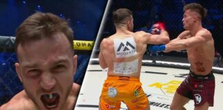 Tymoteusz Łopaczyk znokautował Oskara Szczepaniaka w pierwszej rundzie pojedynku! (WIDEO) ksw 104 lopaczyk szczepaniak