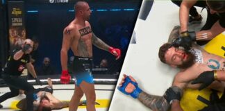 Kolana w tajskim klinczu! Sergiusz Zając ciężko znokautował Michała Dreczkowskiego (WIDEO) ksw 104 zajac dreczkowski