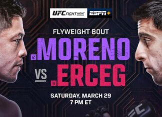 UFC on ESPN 64: Moreno vs Erceg – wyniki gali ufc on espn 64 moreno vs erceg wyniki gali