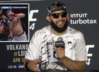 Dominick Reyes twierdzi, że ma mocniejszy lewy cios niż Alex Pereira. „To nie ulega wątpliwości” Dominick Reyes