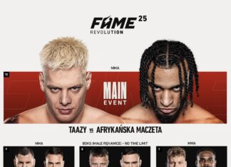 FAME 25 – pełna karta walk, transmisja, informacje o gali