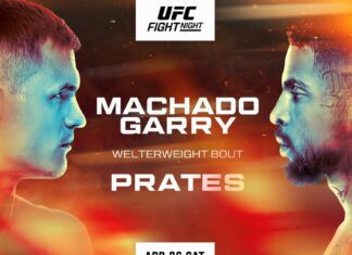 UFC on ESPN 66: Machado Garry vs Prates – karta walk, informacje o transmisji gali