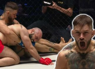 Niesamowite poddanie! Adam Niedźwiedź skończył omoplatą Marcina Krakowiaka w pierwszej rundzie