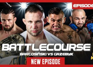 Battlecourse XTB KSW 104: Bartosiński, Grzebyk, Krakowiak, Grzyb, Koziorzębski (WIDEO)