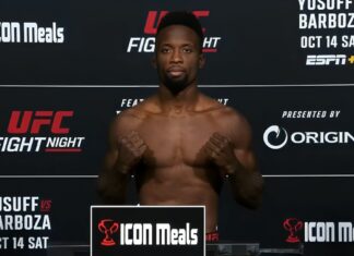 Sodiq Yusuff wróci do oktagonu na majowej gali UFC
