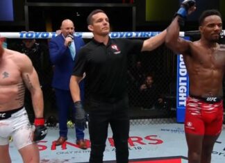 Niepokonany Lerone Murphy jednogłośnie wypunktował Josha Emmetta w walce wieczoru gali UFC Vegas 105 ufc murphy vs emmett