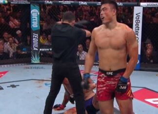 Porażka Anthony’ego Smitha w pożegnalnej walce. Mingyang Zhang rozbił byłego pretendenta w parterze ufc zhang vs smith