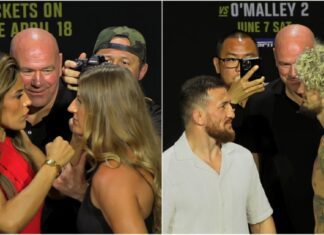 Dvalishvili kontra O’Malley 2, Pena kontra Harrison. Spotkania twarzą w twarz bohaterów gali UFC 316 (WIDEO)