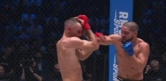 Amin Ayoub zwyciężył z Mickaelem Lebout po świetnym pojedynku na gali XTB KSW 106! KSW 106 AYOUB LEBOUT