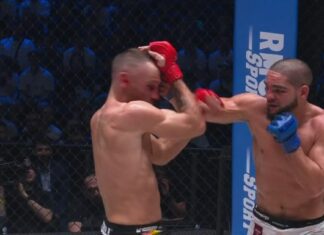 Amin Ayoub zwyciężył z Mickaelem Lebout po świetnym pojedynku na gali XTB KSW 106! KSW 106 AYOUB LEBOUT