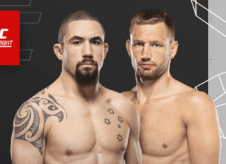 Robert Whittaker kontra Reiner De Ridder walką wieczoru UFC on ABC 9
