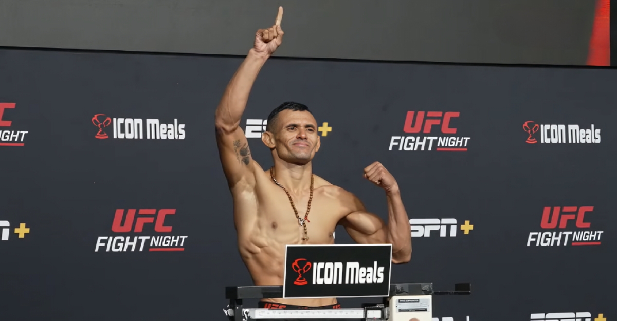 Zawodnik kategorii koguciej UFC z Brazylii zawieszony na 6 miesięcy za stosowanie dopingu