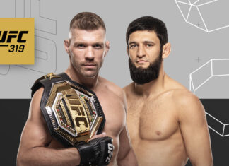Dricus Du Plessis kontra Khamzat Chimaev walką wieczoru gali UFC 319