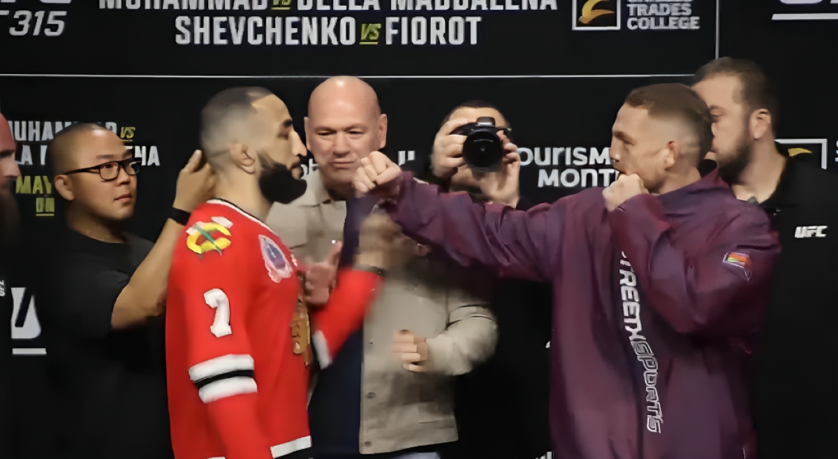 Spotkania twarzą w twarz bohaterów gali UFC 315: Muhammad kontra Della Maddalena (WIDEO)