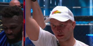 Mateusz Makarowski wygrał z Aymardem Guih! Pierwsze zwycięstwo dla Polski na gali XTB KSW 106 ksw 106 makarowski guih