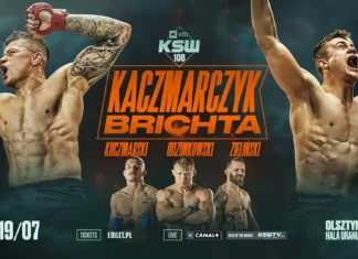 Odzimkowski, Zieliński i Kuczmarski kolejnymi bohaterami gali XTB KSW 108