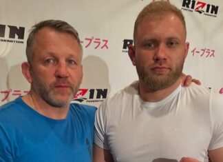 Marek Samociuk gotów na starcie w organizacji Rizin