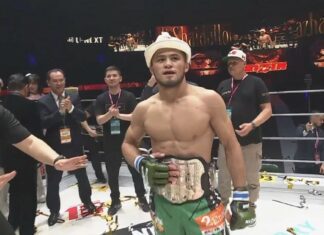 Kleber Koike Erbst znokautowany w jedną minutę! Razhabali Shaydullaev nowym mistrzem RIZIN rizin koike erbst shaydullaev