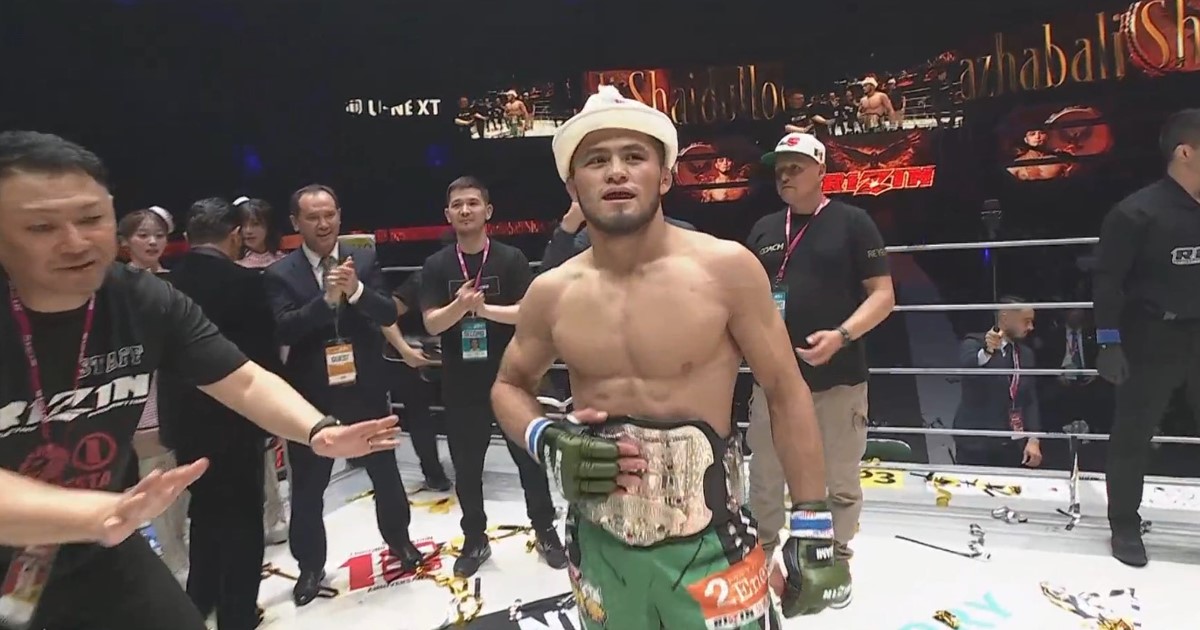 Kleber Koike Erbst znokautowany w jedną minutę! Razhabali Shaydullaev nowym mistrzem RIZIN