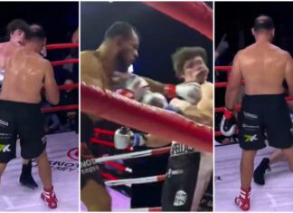 Brazylijska legenda MMA brutalnie znokautowała influencera w bokserskim ringu (WIDEO)