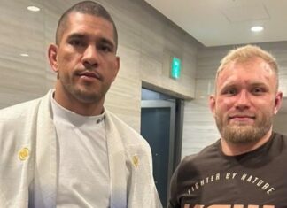 Zdjęcia dnia: Marek Samociuk i trzech mistrzów UFC