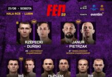 FEN 59: Rzepecki vs Duński – wyniki gali