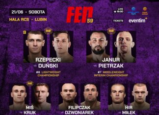 FEN 59: Rzepecki vs Duński – wyniki gali