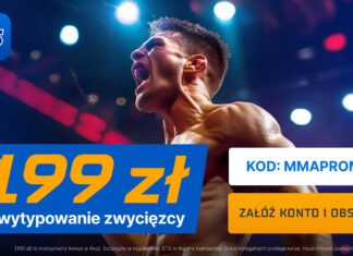 199 PLN za wytypowanie dowolnego zwycięzcy sobotniej gali XTB KSW 107!