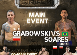 Strife 14: Grabowski vs Soares – karta walk, informacje o transmisji gali