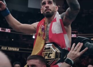 Ilia Topuria: „Walka z nim byłaby jedną z największych w historii UFC”