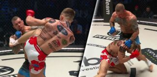 Mateusz Pawlik rozbił Wiktora Zalewskiego po znakomitej walce w stójce! Udany debiut w KSW! ksw 107 pawlik zalewski
