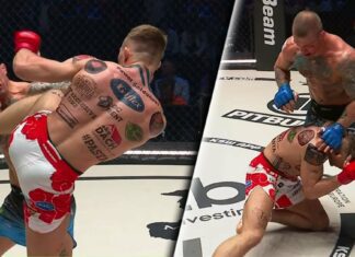 Mateusz Pawlik rozbił Wiktora Zalewskiego po znakomitej walce w stójce! Udany debiut w KSW! ksw 107 pawlik zalewski