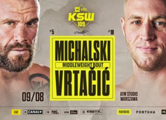 Albert Odzimkowski wypada z KSW 108, Andi Vrtacić zawalczy na KSW 109