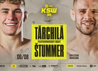 Daniel Tărchilă zmierzy się z Josefem Štummerem podczas KSW 109
