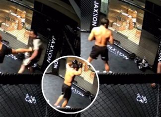 Arman Tsarukyan efektownie wykopuje trenera z klatki. „Domykajcie drzwi!” (WIDEO) Arman Tsarukyan