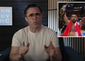 „Powinien mieć pas w piórkowej, lekkiej i BMF” – Chael Sonnen widzi Topurię jako wyraźny numer 1 Chael Sonnen