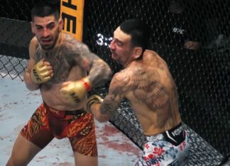 „Dziękowałem Bogu, że to już koniec”. Mistrz UFC wspomina sparingi z Topurią