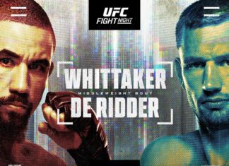 UFC on ABC 9: Whittaker vs de Ridder – karta walk, informacje o transmisji gali
