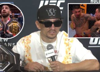 Max Holloway chętny na rewanż z Ilią Topurią. „Pas BMF należy do mnie, pogódź się z tym” Max Holloway