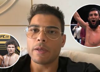 Paulo Costa ma na oku starcie z Khamzatem Chimaevem. „Wyzwę tego sku**iela, sku***syna do walki” Paulo Costa