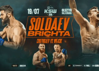 Brichta pokona Soldaeva? Chuzhigaev udanie wróci do KSW? Przegląd kursów przed XTB KSW 108