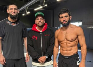 Arman Tsarukyan pomaga Khamzatowi Chimaevowi w przygotowaniach do walki mistrzowskiej