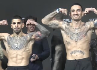 Po potencjalnej wygranej z Dustinem Poirierem, Max Holloway chce rewanżu z Ilią Topurią