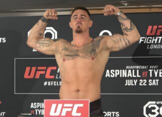 Tom Aspinall ostrzega Ciryla Gane przed UFC 321. „Pozbędę się go…”