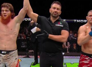 Shara Magomedov pokonał Marca-André Barriault przez decyzję na gali UFC w Abu Zabi! ufc shara magomedov barriault