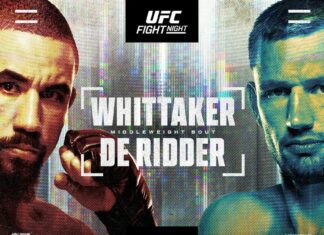UFC on ABC 9: Whittaker vs de Ridder – wyniki gali ufc whittaker vs de ridder wyniki gali